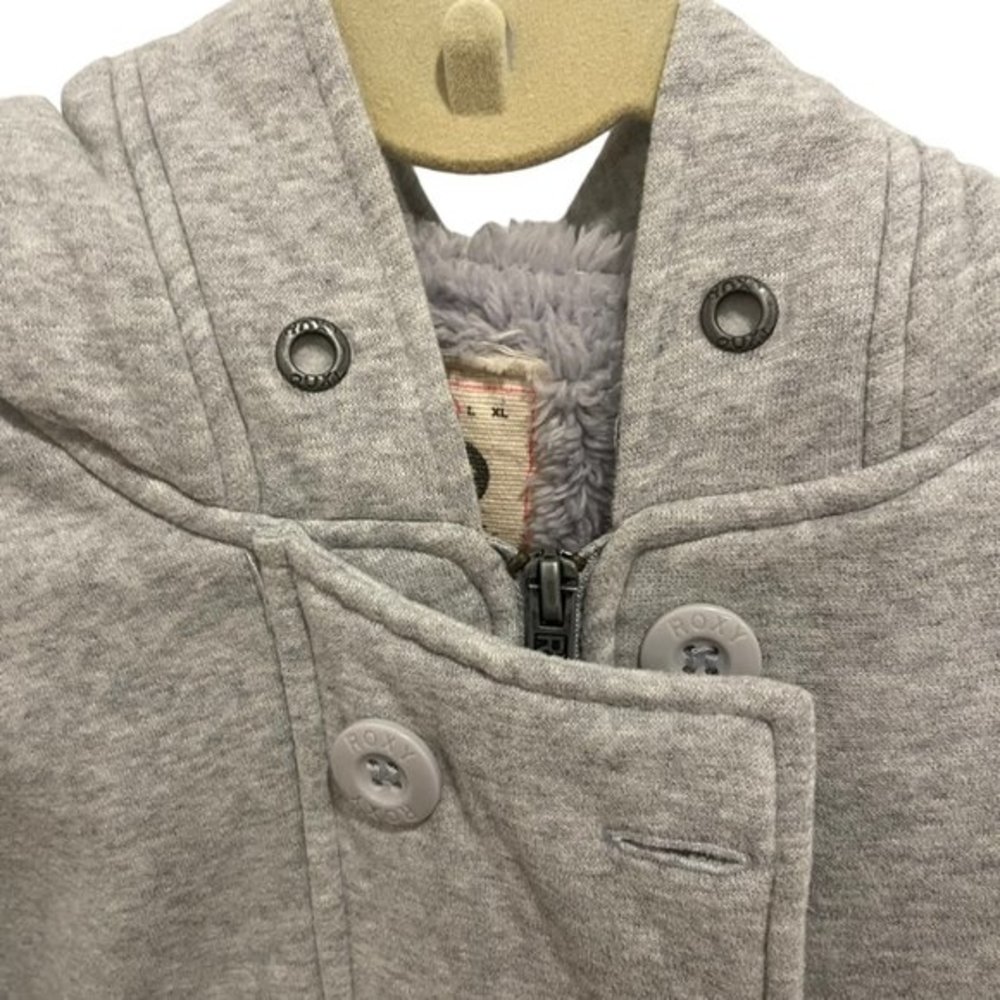 Roxy Full Button Hoody Jacket Women's Medium, Lik… - image 5
